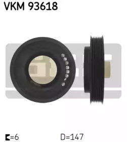 Ременный шкив SKF VKM 93618